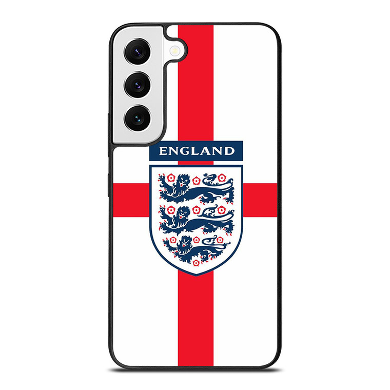 ENGLAND FOOTBALL THREE LIONS Samsung Galaxy S22 Case Cover