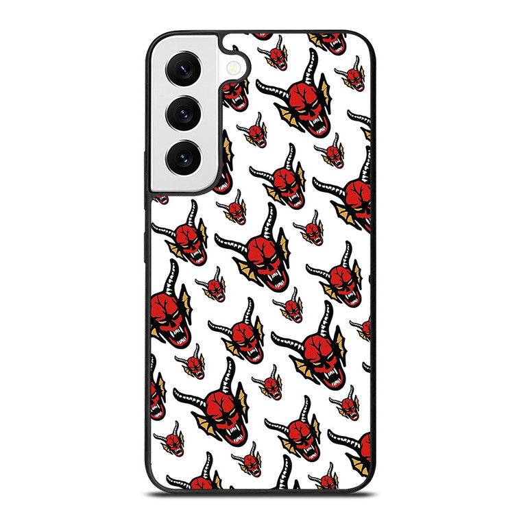 HELLFIRE CLUB STRANGER THINGS PATTERN Samsung Galaxy S22 Case Cover
