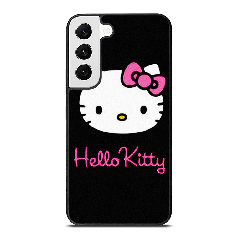 HELLO KITTY BLACK Samsung Galaxy S22 Case Cover