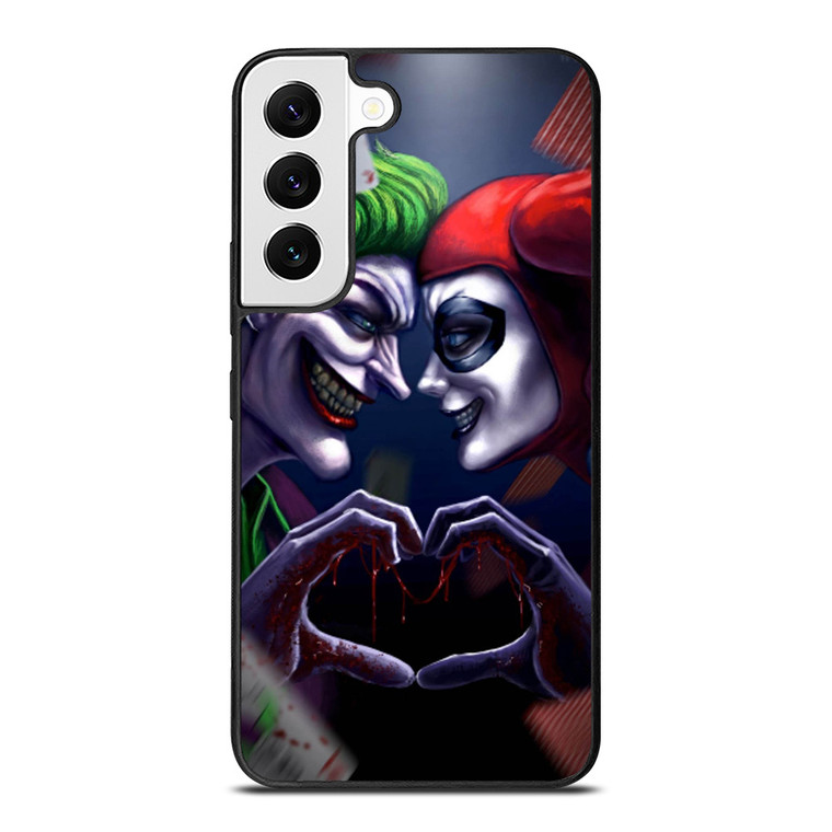 JOKER LOVE HARLEY QUINN ART Samsung Galaxy S22 Case Cover