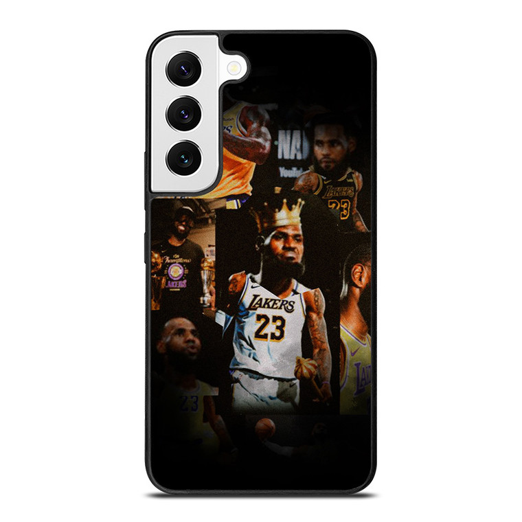 LEBRON JAMES LAKERS COLLAGE Samsung Galaxy S22 Case Cover
