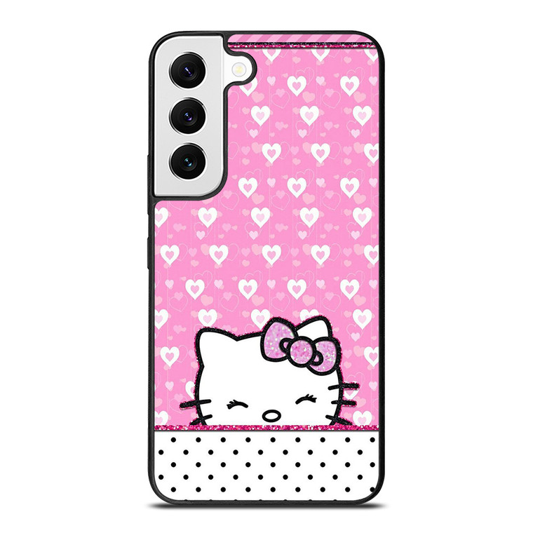 LOVELY HELLO KITTY Samsung Galaxy S22 Case Cover