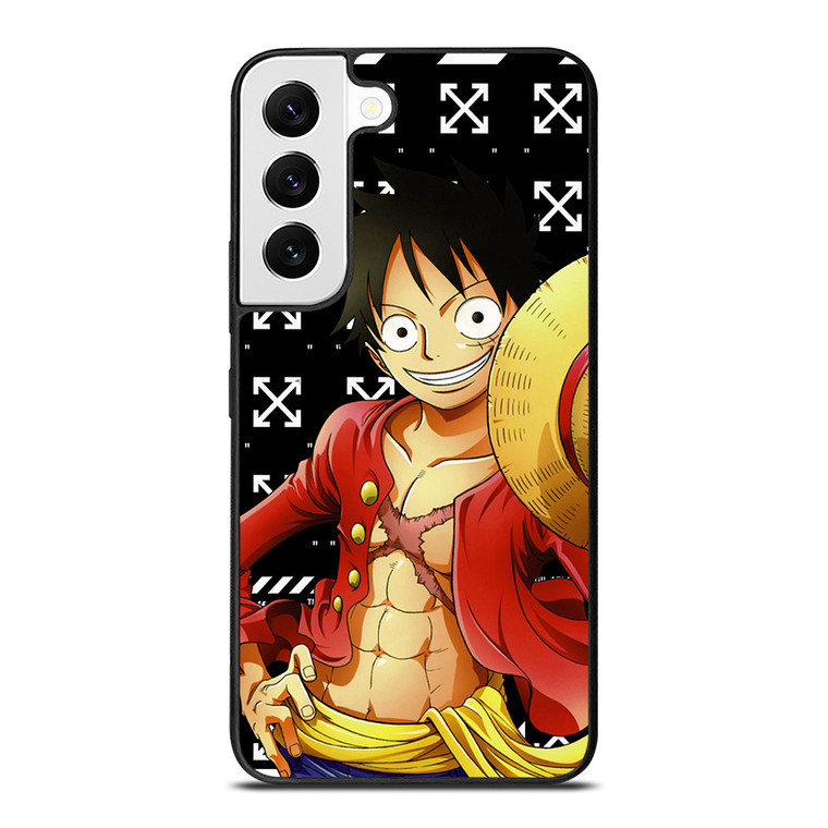 LUFFY OFF WHITE 2 Samsung Galaxy S22 Case Cover