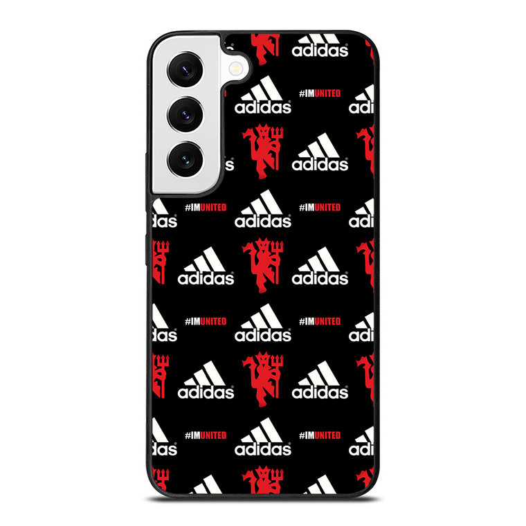 MANCHESTER UNITED ADIDAS PATTERN Samsung Galaxy S22 Case Cover