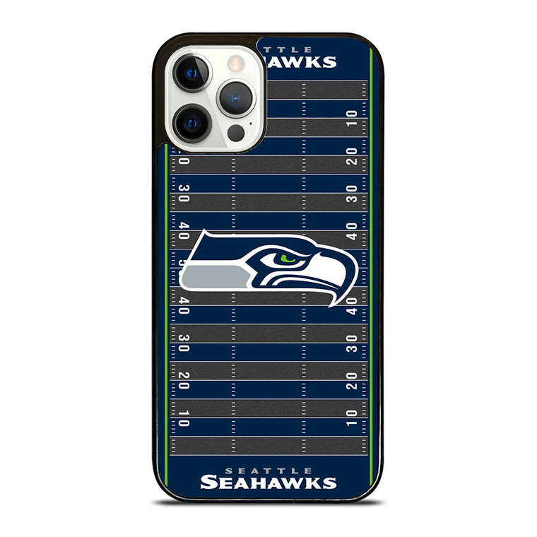SEATTLE SEAHAWKS FOOTBALL FIELD iPhone 12 Pro Case Cover