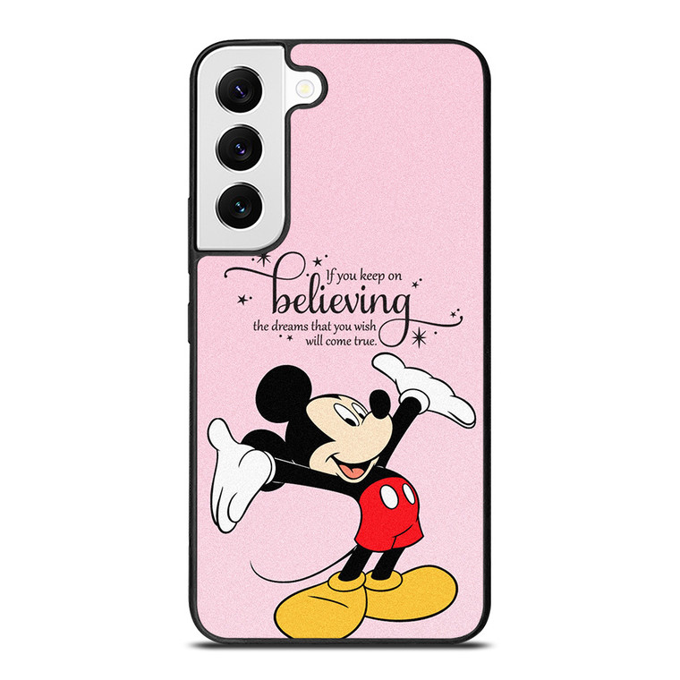 MICKEY MOUSE DISNEY QUOTES Samsung Galaxy S22 Case Cover