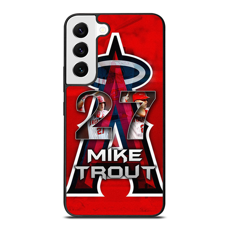 MIKE TROUT LOS ANGELES ANGELS Samsung Galaxy S22 Case Cover