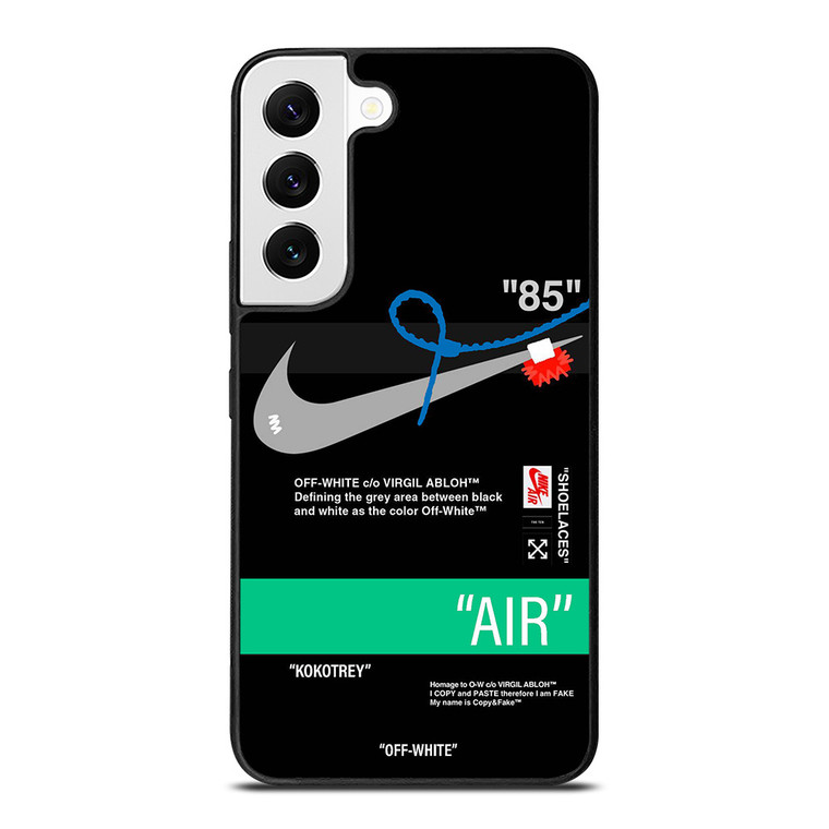 NIKE AIR OFF WHITE Samsung Galaxy S22 Case Cover