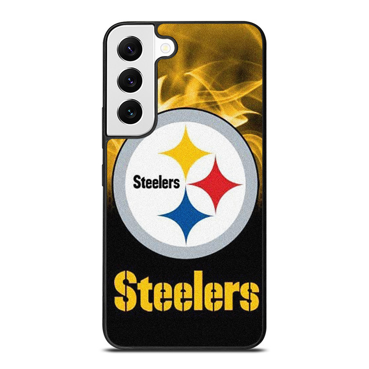 PITTSBURGH STEELERS NFL FIRE Samsung Galaxy S22 Case Cover