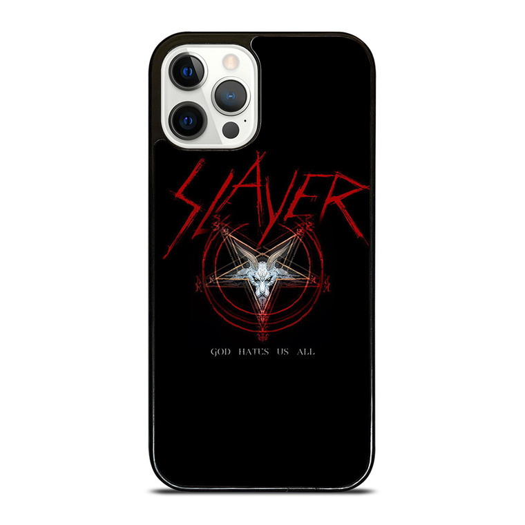 SLAYER ROCK BAND GOD HATES US ALL iPhone 12 Pro Case Cover SLAYER ROCK BAND GOD HATES US ALL iPhone 12 Pro Case Cover