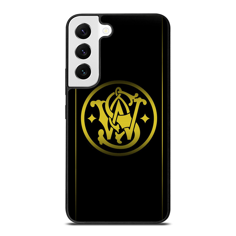 SMITH AND WESSON GOLD Samsung Galaxy S22 Case Cover