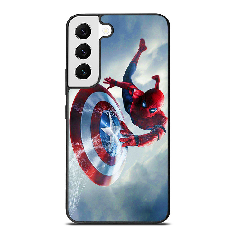 SPIDERMAN X CAPTAIN AMERICA Samsung Galaxy S22 Case Cover