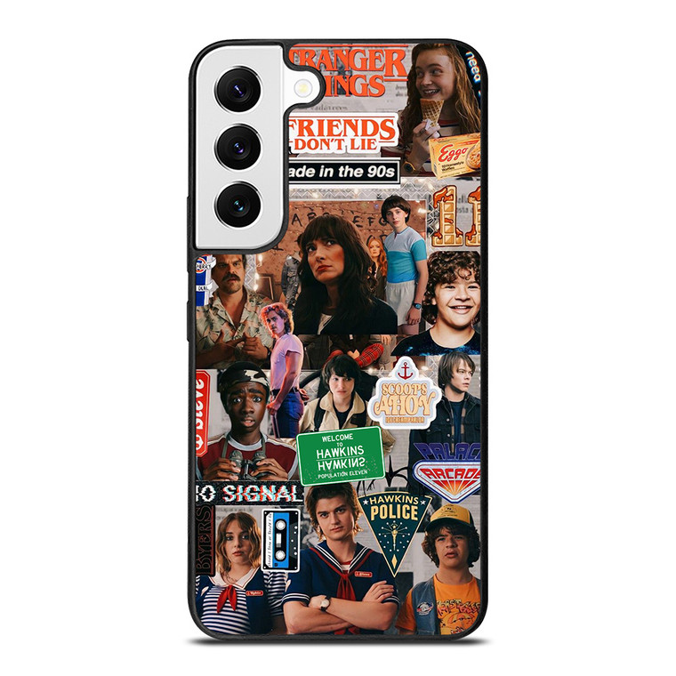 STRANGER THINGS AESTHETIC COLLAGE Samsung Galaxy S22 Case Cover