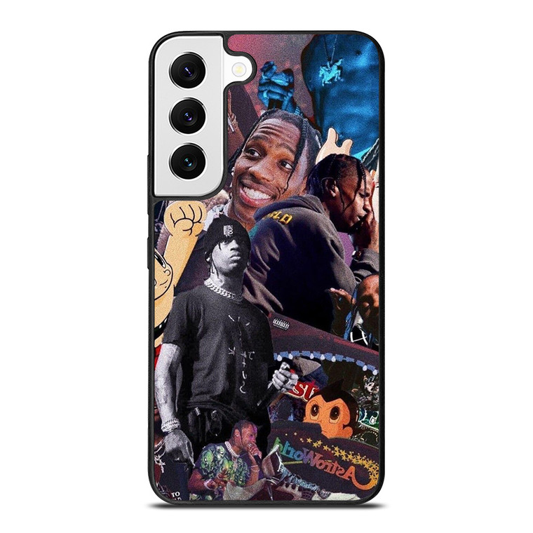 TRAVIS SCOTT ASTROWORLD COLLAGE Samsung Galaxy S22 Case Cover TRAVIS SCOTT ASTROWORLD COLLAGE Samsung Galaxy S22 Case Cover