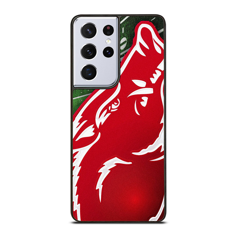 ARKANSAS RAZORBACKS FOOTBALL Samsung Galaxy S21 Ultra Case Cover