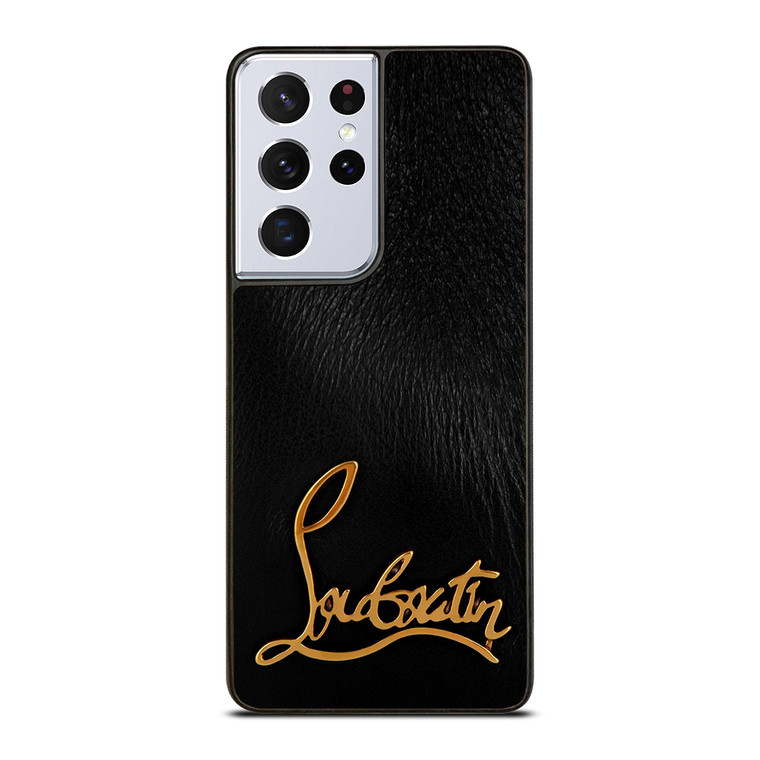 CHRISTAN LOUBOUTIN BLACK Samsung Galaxy S21 Ultra Case Cover