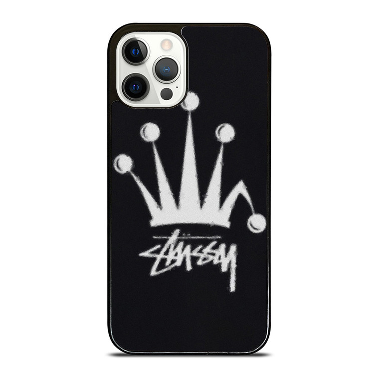 STUSSY FUZZY REGAL CROWN iPhone 12 Pro Case Cover