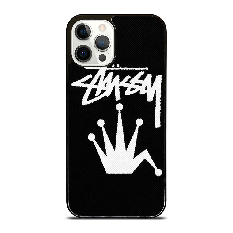 STUSSY PARIS BENT CROWN iPhone 12 Pro Case Cover