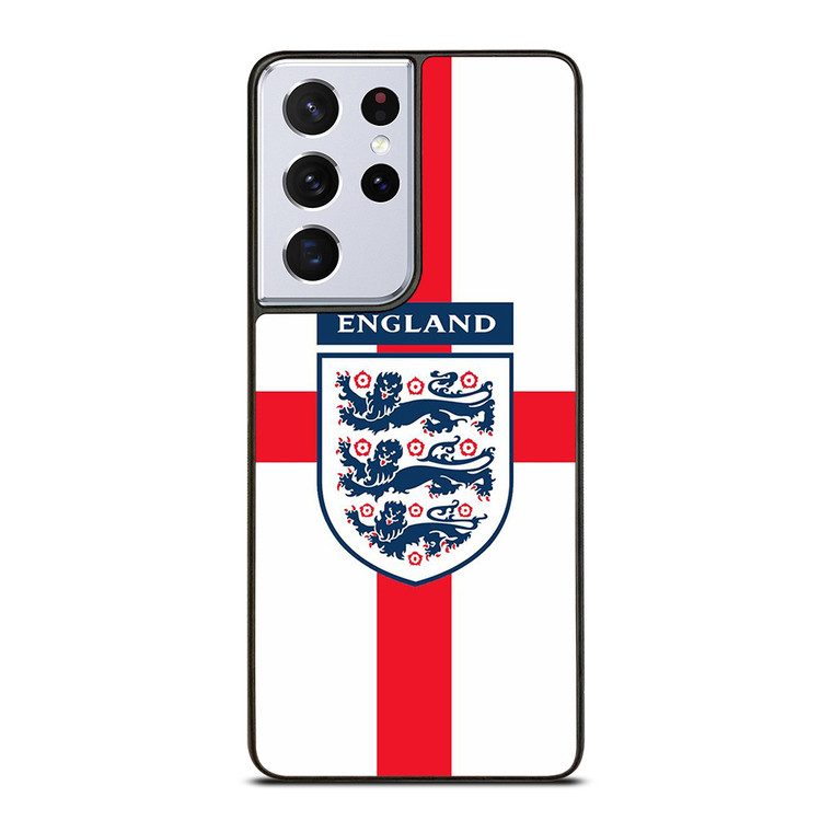 ENGLAND FOOTBALL THREE LIONS Samsung Galaxy S21 Ultra Case Cover