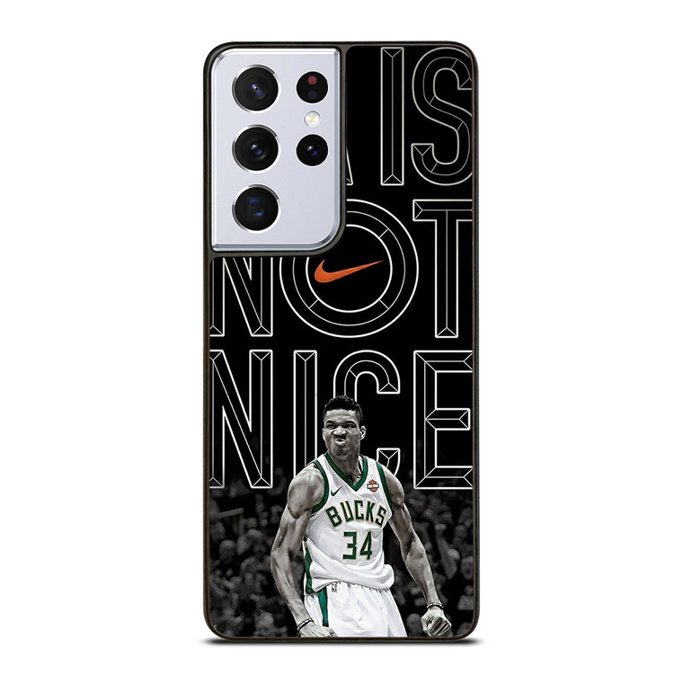 GIANNIS ANTETOKOUNMPO BUCKS Samsung Galaxy S21 Ultra Case Cover