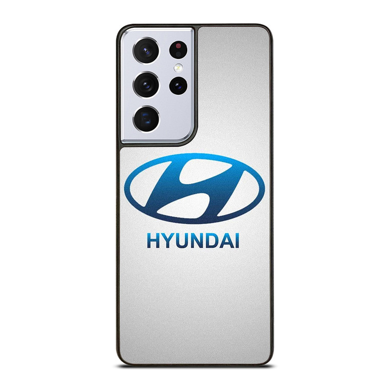HYUNDAI SILVER LOGO Samsung Galaxy S21 Ultra Case Cover