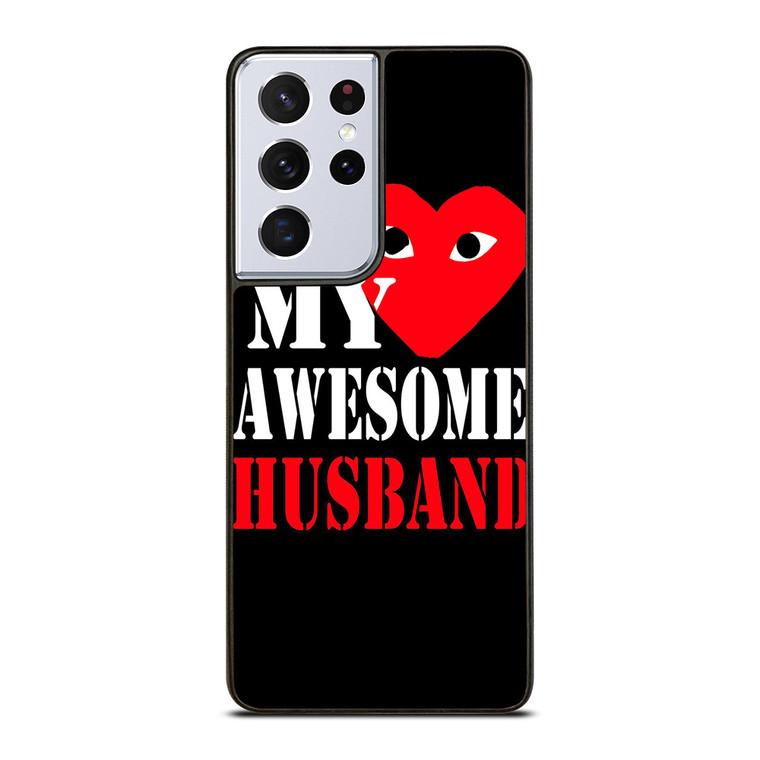 I LOVE MY HUSBAND COMME DES GARCONS Samsung Galaxy S21 Ultra Case Cover