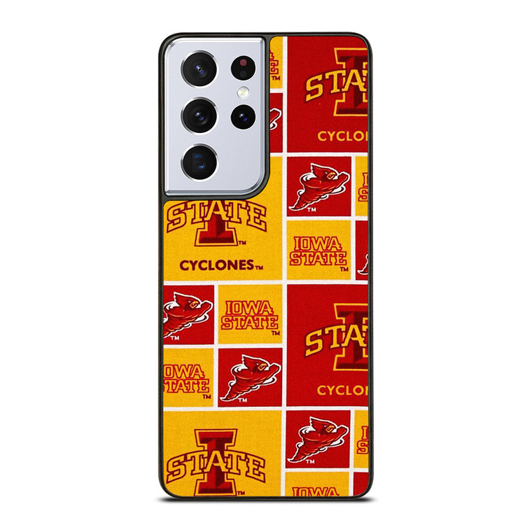 IOWA STATE CYCLONES FOOTBALL COLLAGE Samsung Galaxy S21 Ultra Case Cover