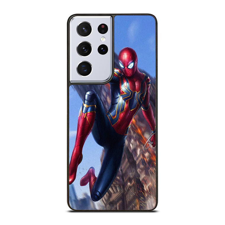 IRON SPIDER SUPERHERO Samsung Galaxy S21 Ultra Case Cover