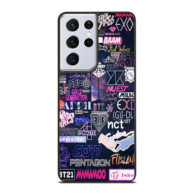 KPOP BAND ALL Samsung Galaxy S21 Ultra Case Cover
