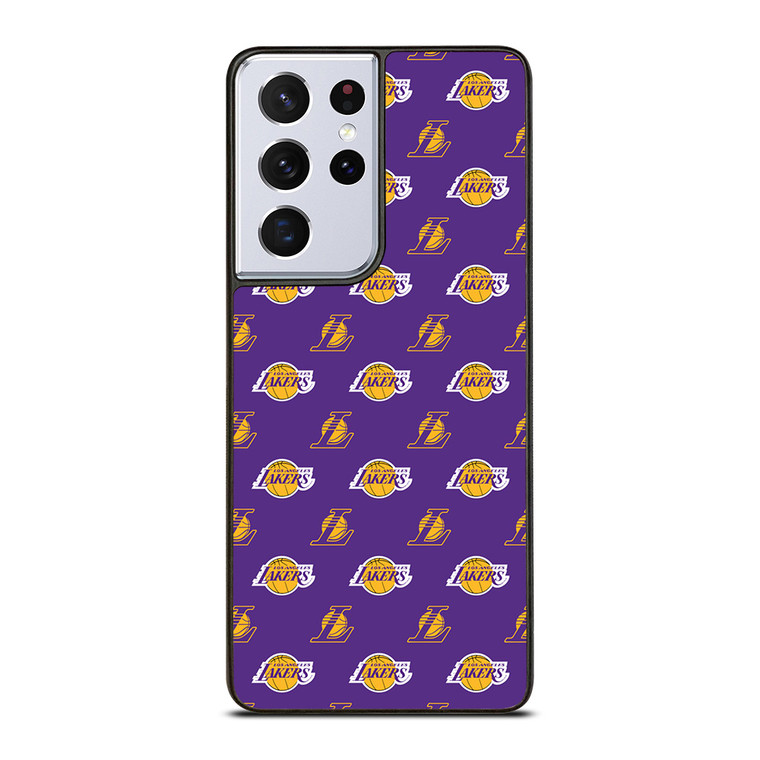 LOS ANGELES LAKERS NBA PATTERN Samsung Galaxy S21 Ultra Case Cover
