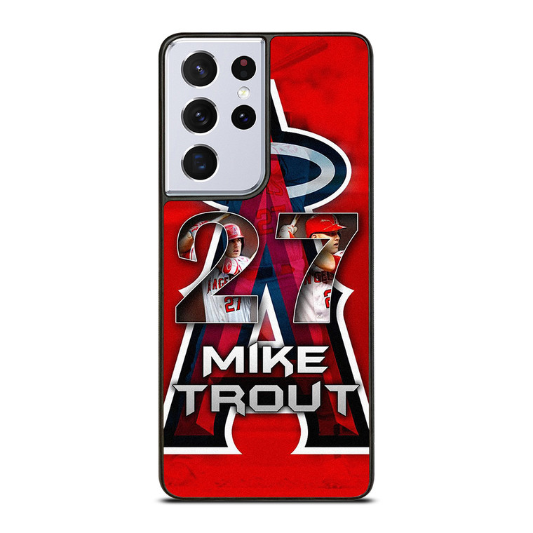 MIKE TROUT LOS ANGELES ANGELS Samsung Galaxy S21 Ultra Case Cover