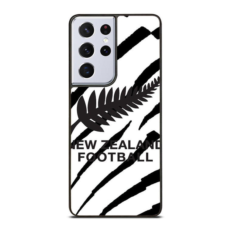 NEW ZEALAND FOOTBALL STRIPE Samsung Galaxy S21 Ultra Case Cover