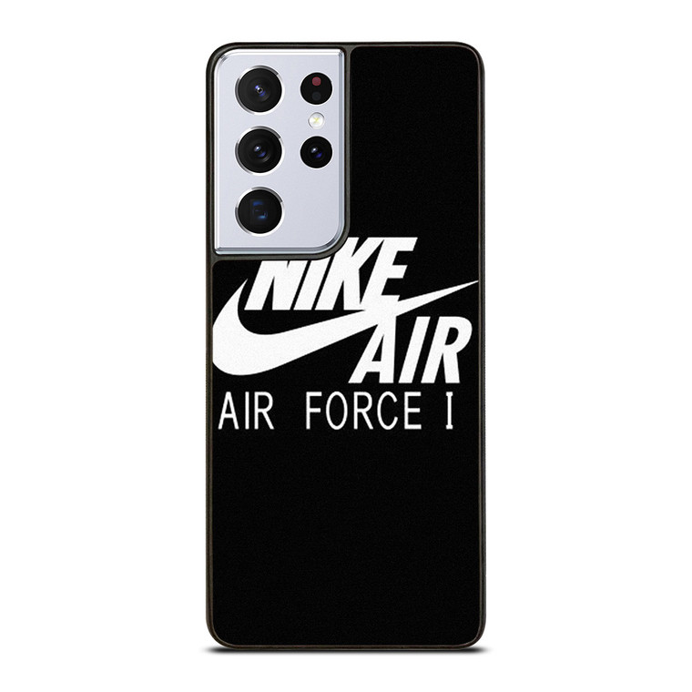 NIKE AIR FORCE 1 LOGO Samsung Galaxy S21 Ultra Case Cover