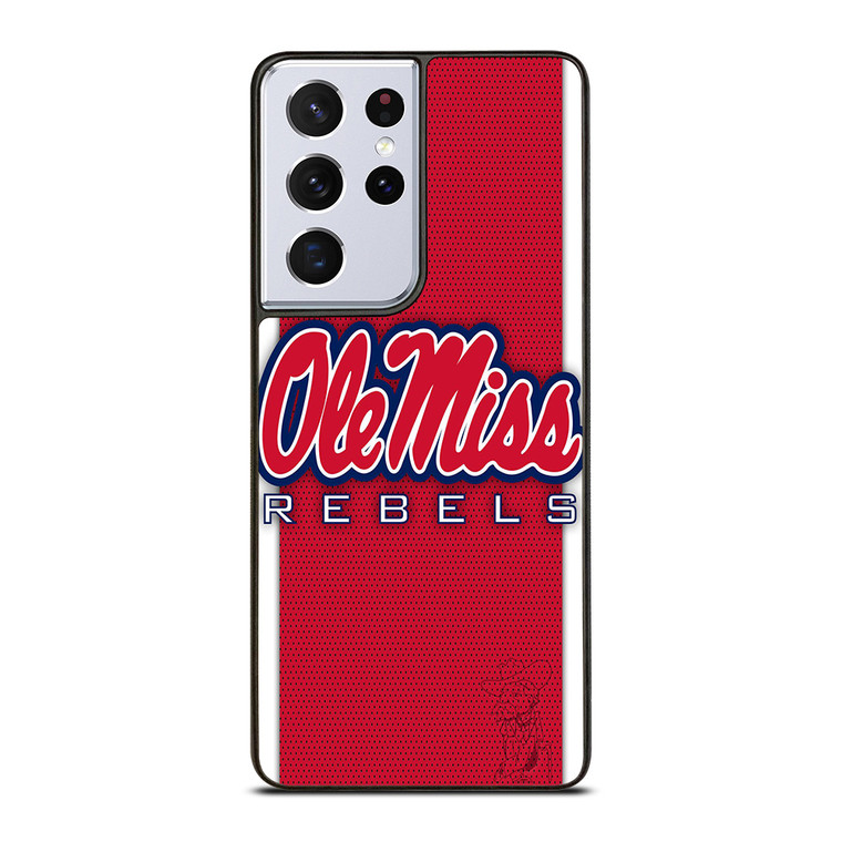 OLE MISS REBELS FOOTBALL Samsung Galaxy S21 Ultra Case Cover