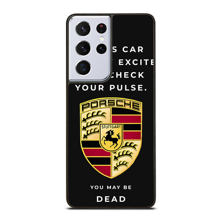 PORSCHE CAR QUOTES Samsung Galaxy S21 Ultra Case Cover