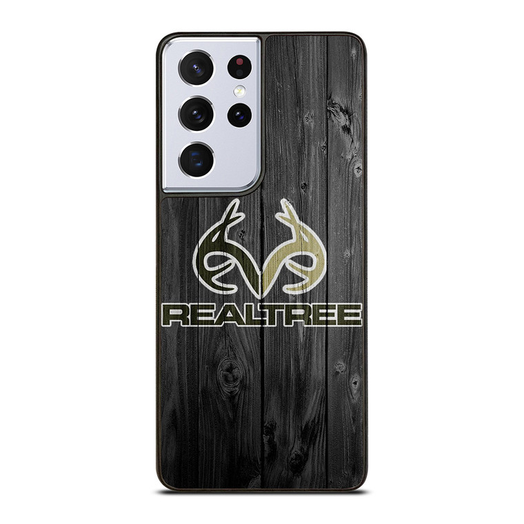 REALTREE WOODEN LOGO Samsung Galaxy S21 Ultra Case Cover REALTREE WOODEN LOGO Samsung Galaxy S21 Ultra Case Cover