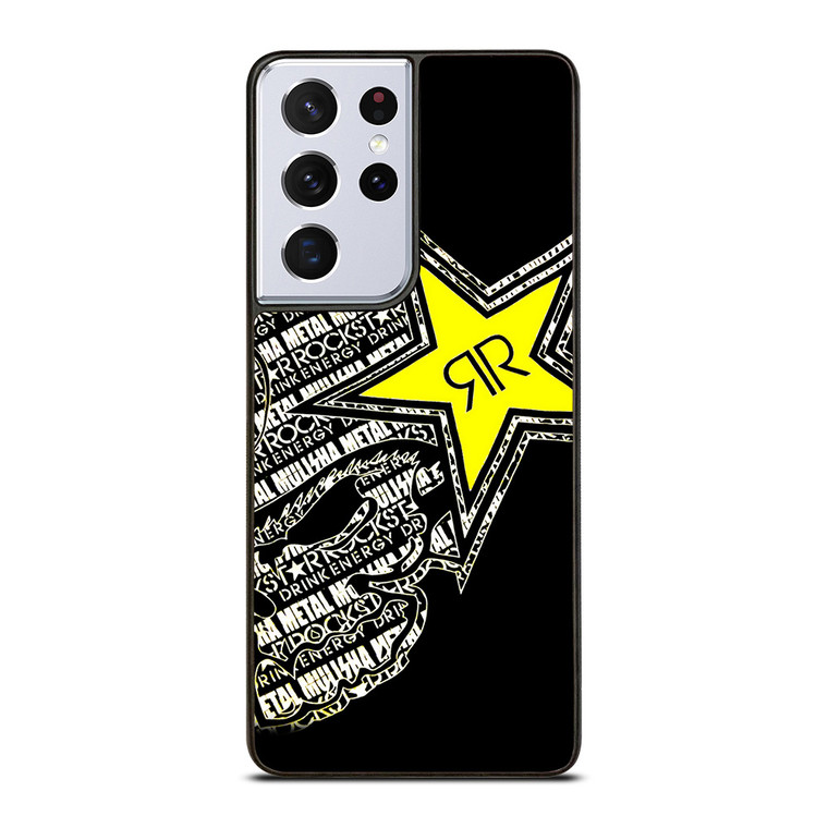 ROCKSTAR ENERGY DRINK SKULL Samsung Galaxy S21 Ultra Case Cover