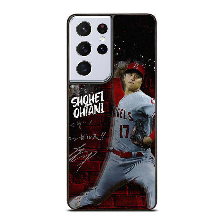 SHOHEI OHTANI LOS ANGELES ANGELS BASEBALL 2 Samsung Galaxy S21 Ultra Case Cover