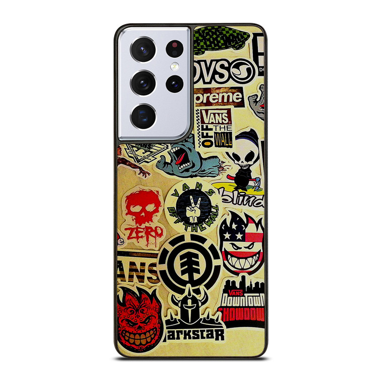 SKATEBOARDS BRAND BOMB Samsung Galaxy S21 Ultra Case Cover