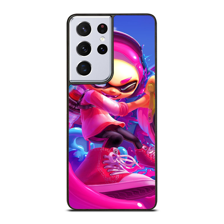 SPLATOON PINK Samsung Galaxy S21 Ultra Case Cover