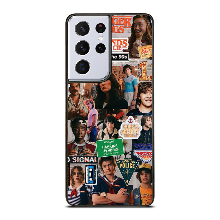 STRANGER THINGS AESTHETIC COLLAGE Samsung Galaxy S21 Ultra Case Cover