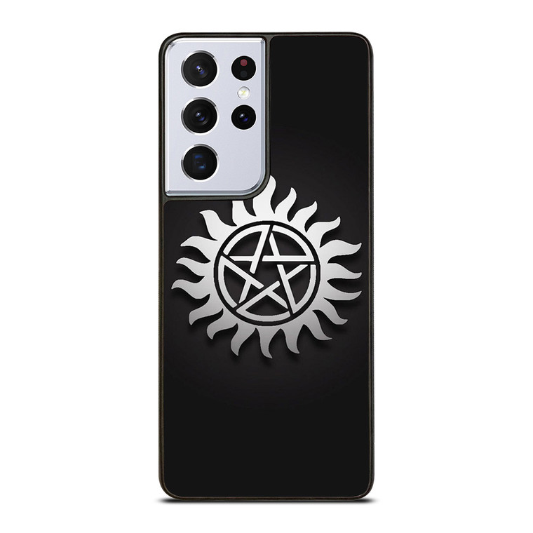 SUPERNATURAL METAL LOGO Samsung Galaxy S21 Ultra Case Cover