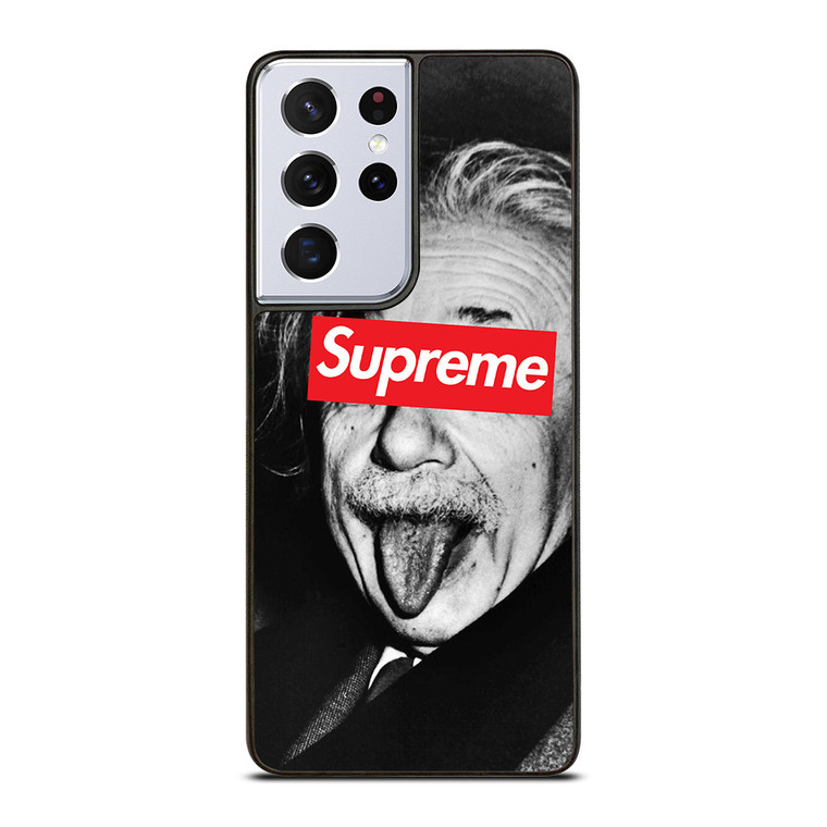 SUPREME ALBERT EINSTEIN Samsung Galaxy S21 Ultra Case Cover