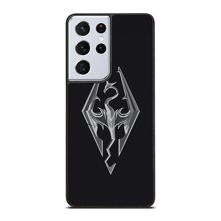 THE ELDER SCROLLS SKYRIM FLAT LOGO Samsung Galaxy S21 Ultra Case Cover