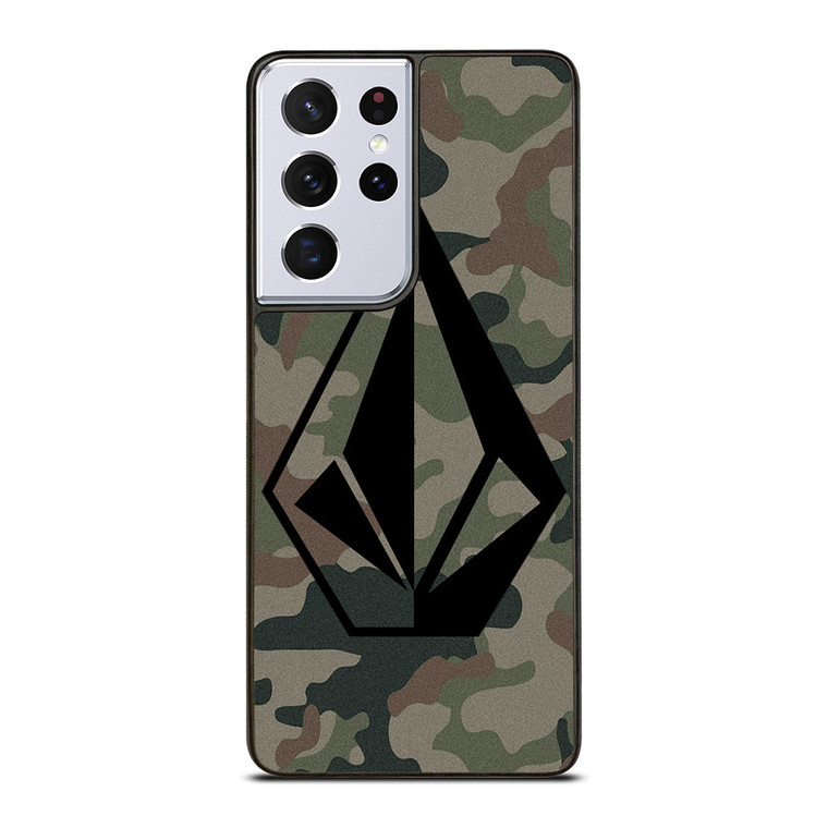 VOLCOM LOGO CAMO Samsung Galaxy S21 Ultra Case Cover VOLCOM LOGO CAMO Samsung Galaxy S21 Ultra Case Cover