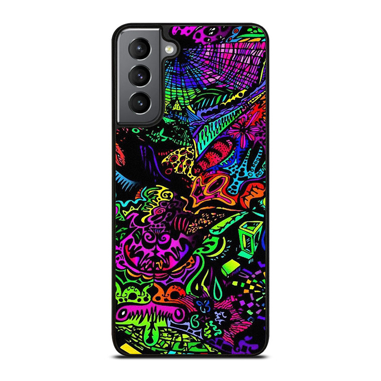 ALICE IN WONDERLAND TRIPPY PSYCHEDELIC Samsung Galaxy S21 Plus Case Cover