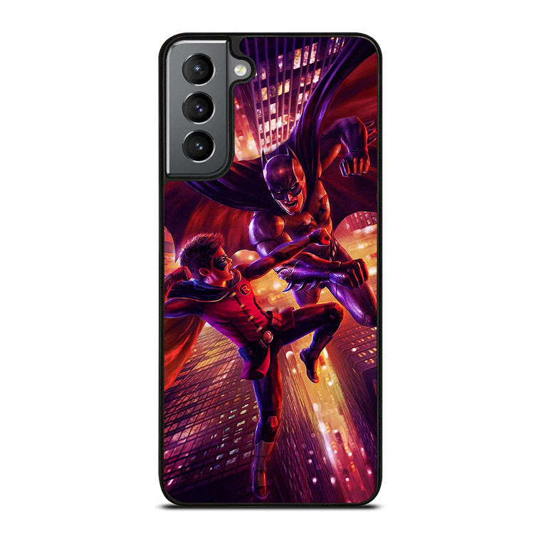 BATMAN AND ROBIN FIGHT Samsung Galaxy S21 Plus Case Cover