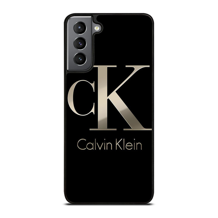 CALVIN KLEIN METAL LOGO Samsung Galaxy S21 Plus Case Cover