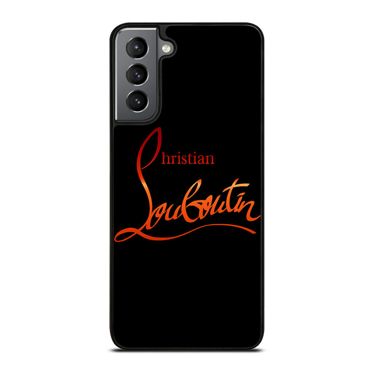 CHRISTIAN LOUBOUTIN RED LOGO Samsung Galaxy S21 Plus Case Cover