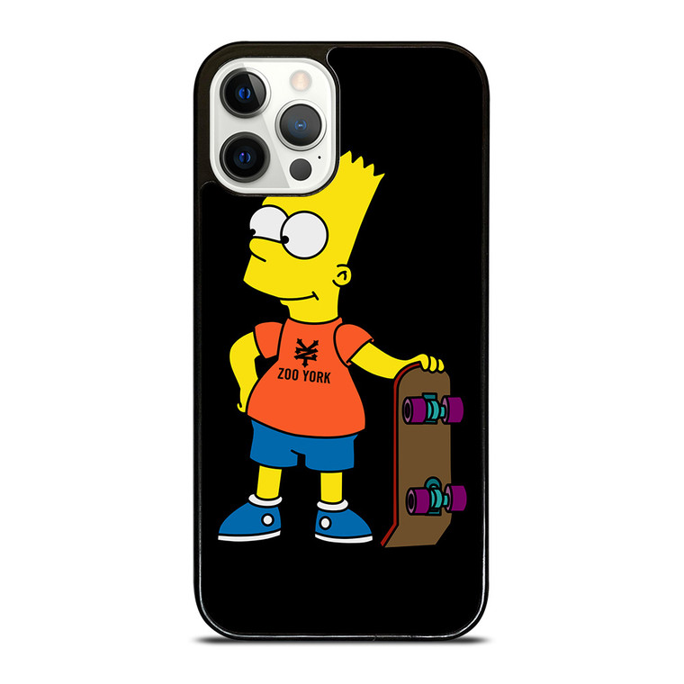 THE SIMPSONS ZOO YORK SKATEBOARD 2 iPhone 12 Pro Case Cover